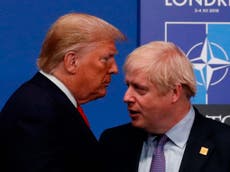 White House refuses to deny Trump accused Boris Johnson of 'betrayal' 