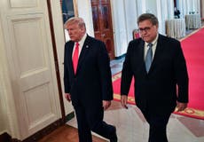 Hundreds of justice officials call for Barr to step down