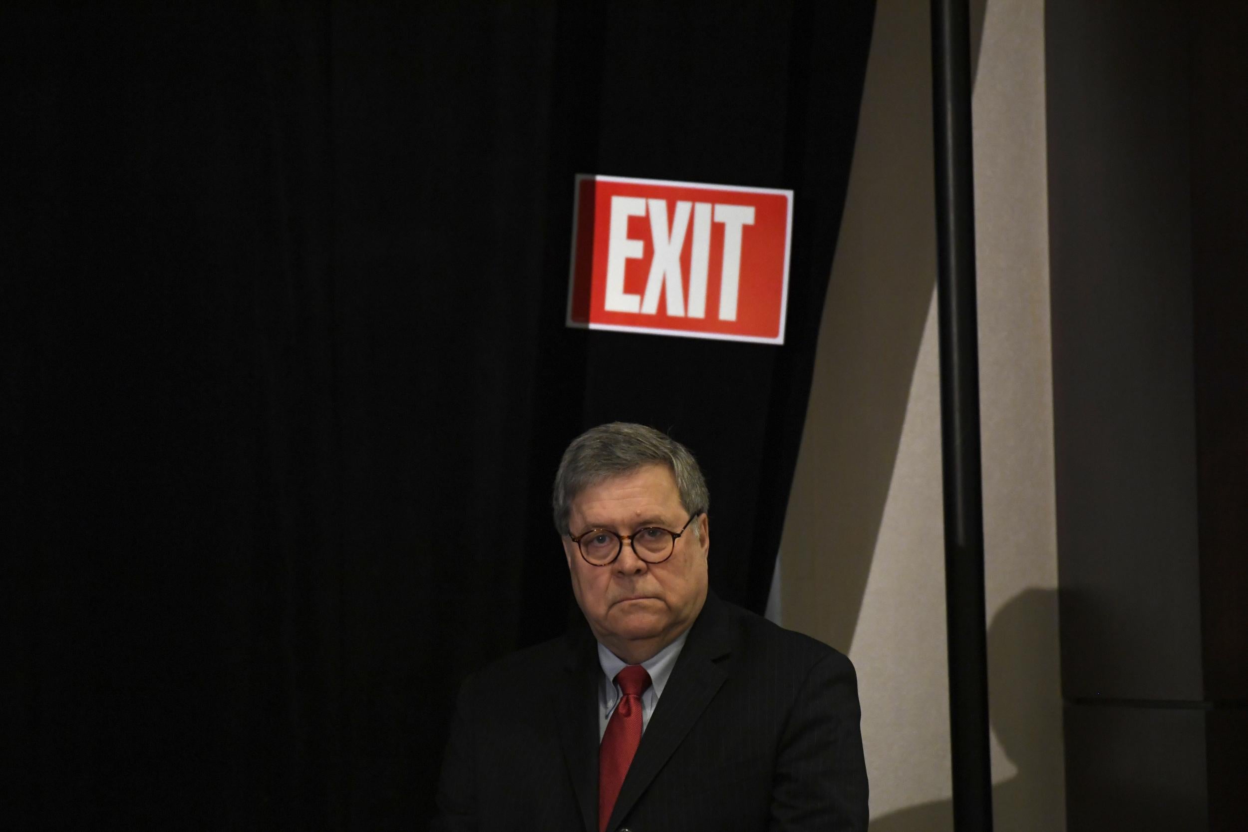 William Barr does not seem to be going anywhere - at least not yet