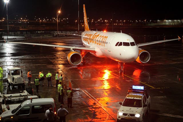EasyJet has grounded 234 flights to and from the UK on Saturday – affecting at least 40,000 passengers
