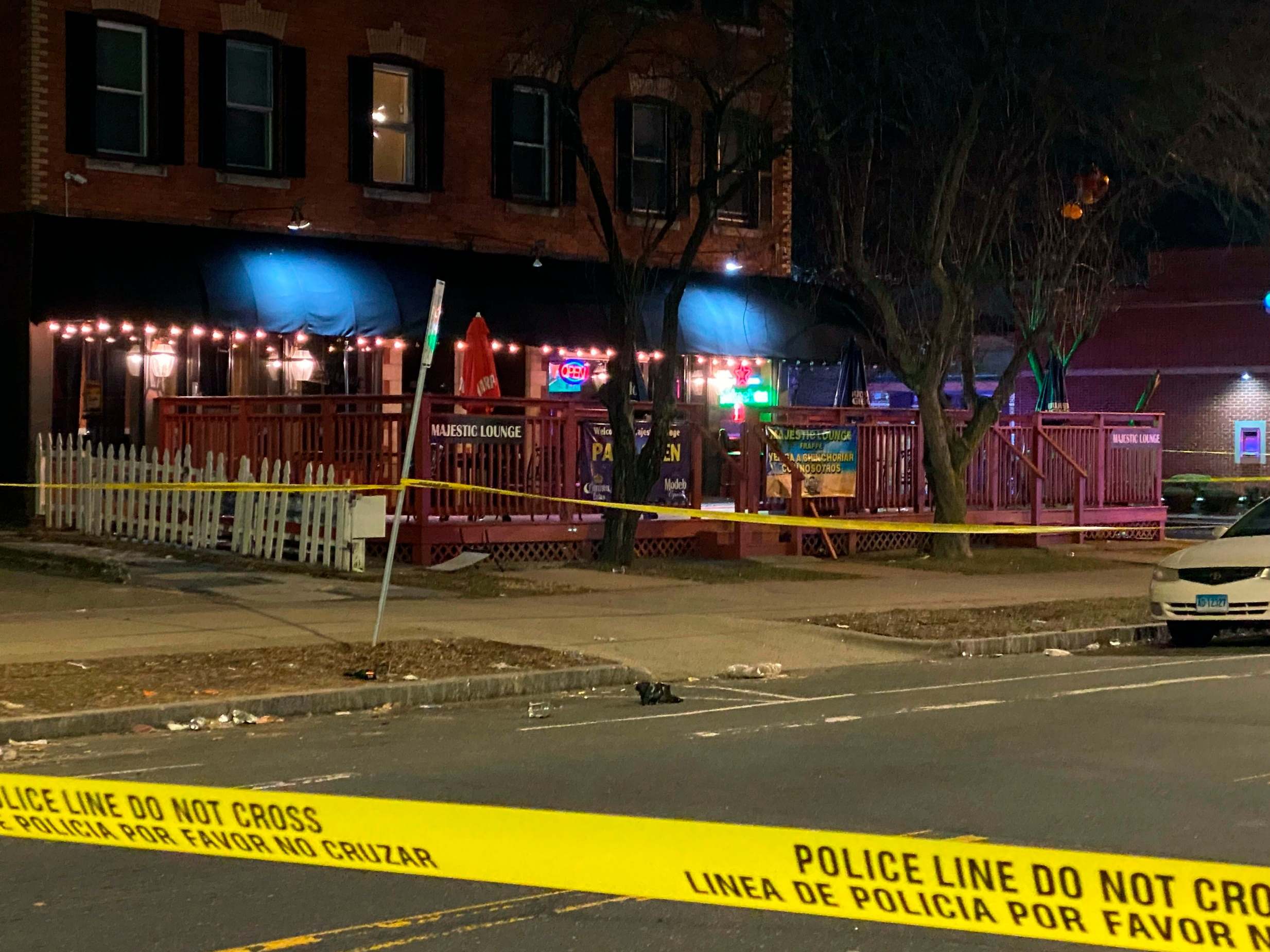 There are multiple victims after a shooting at Majestic Lounge in Hartford, Connecticut, police say