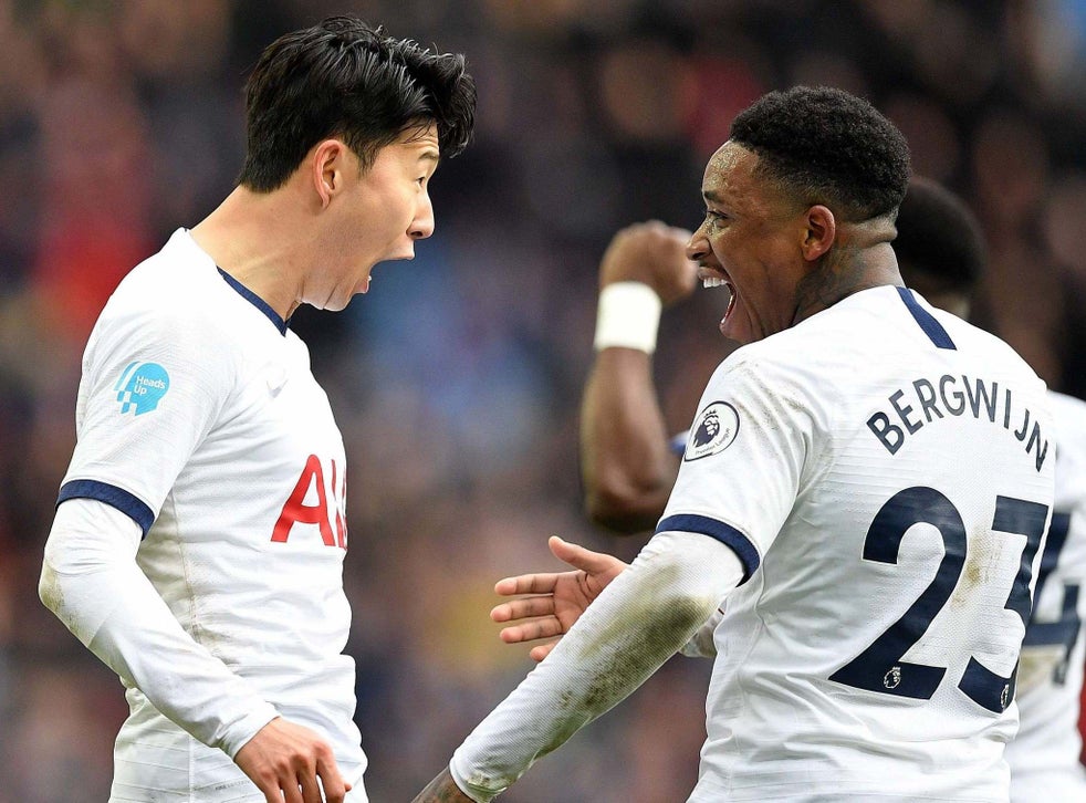 Aston Villa Vs Tottenham Result Son Heung Min Scores Last Gasp Winner The Independent The Independent