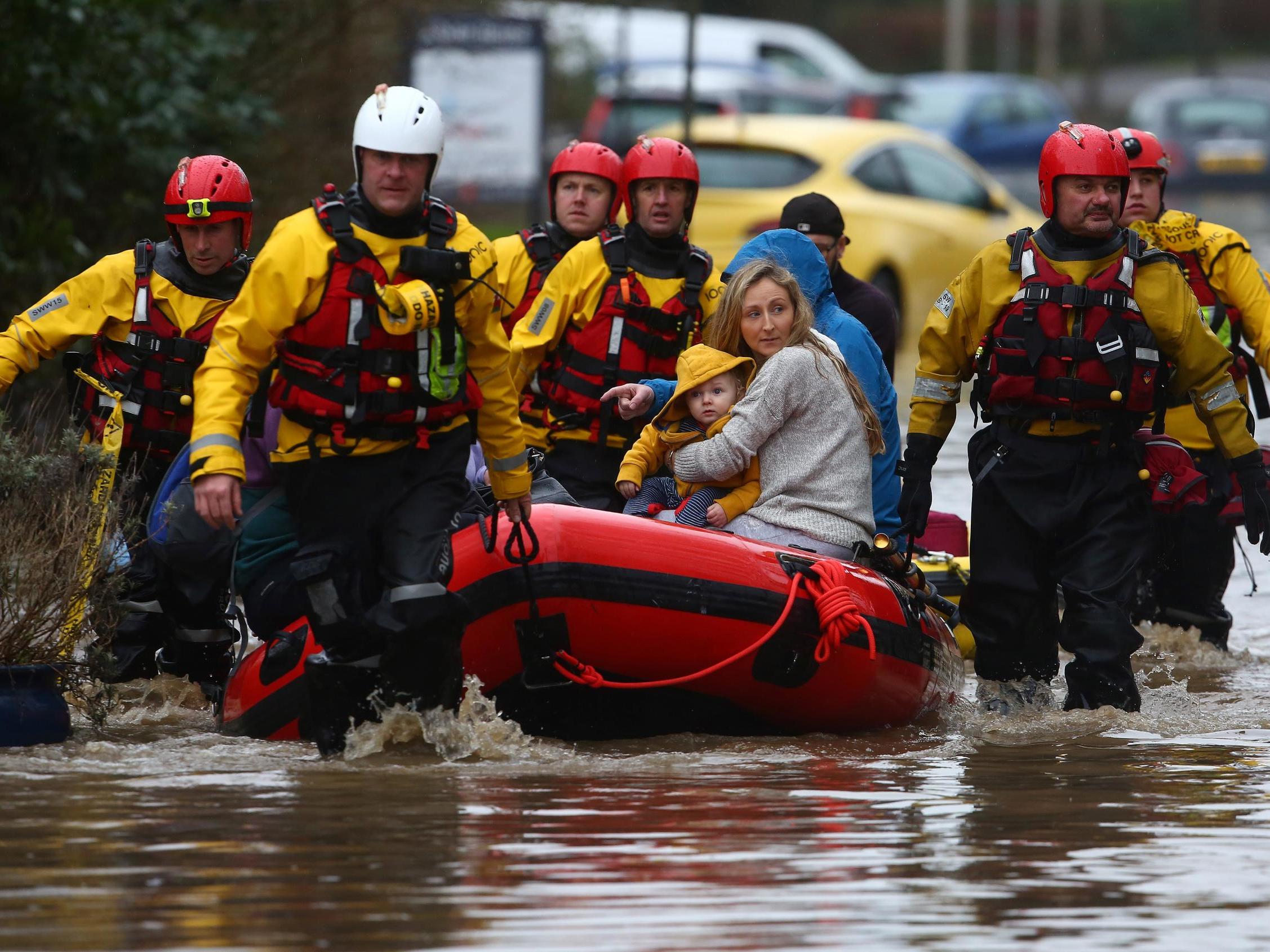 Recovery efforts are underway in south Wales following widespread flooding