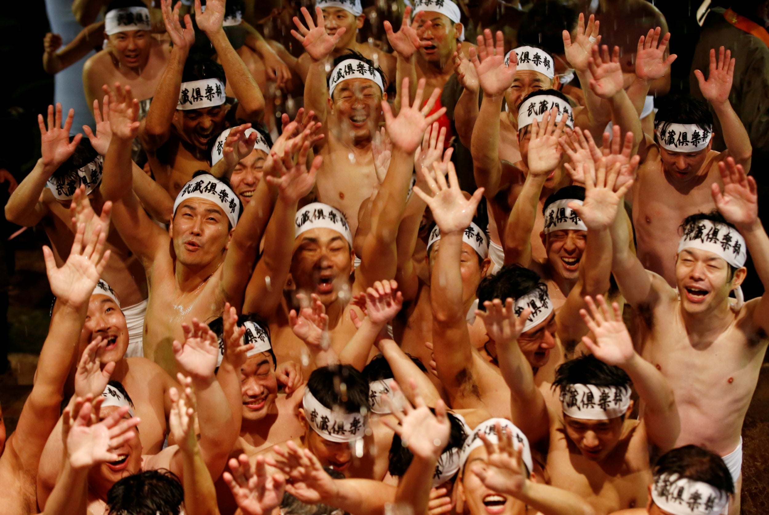 Hadaka Matsuri: Thousands take part in Japan's 'Naked Festival' | The  Independent | The Independent