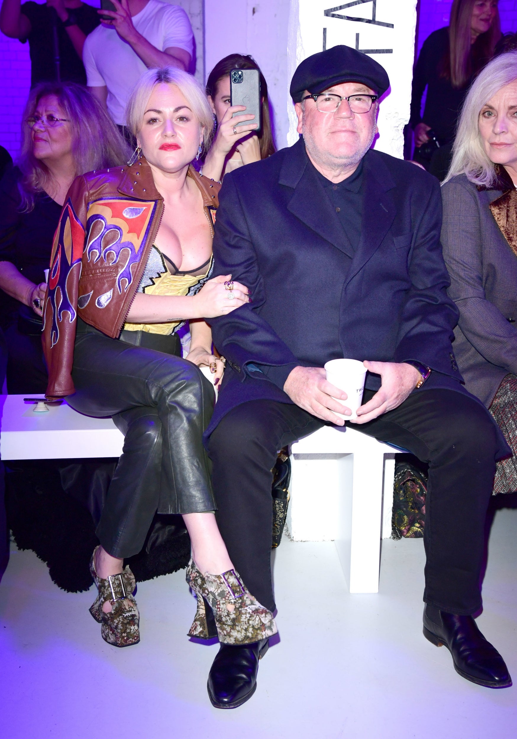Jaime and Ray Winstone