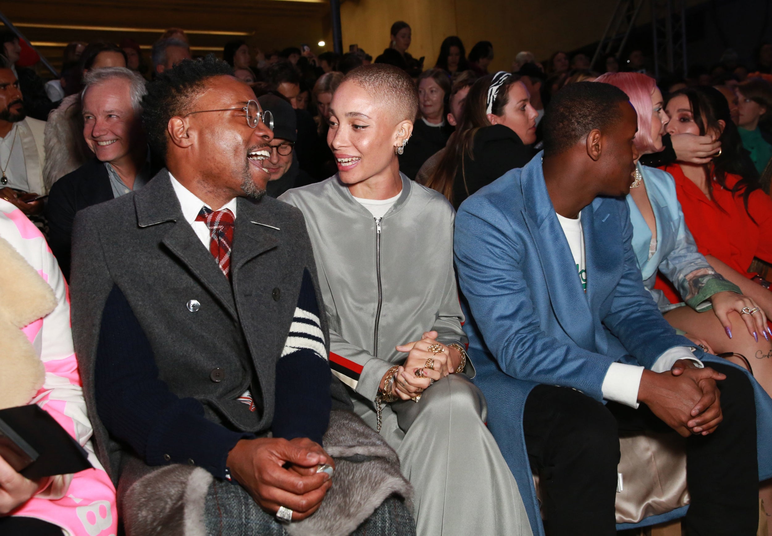 Billy Porter, Adwoa Aboah and Michael Ward