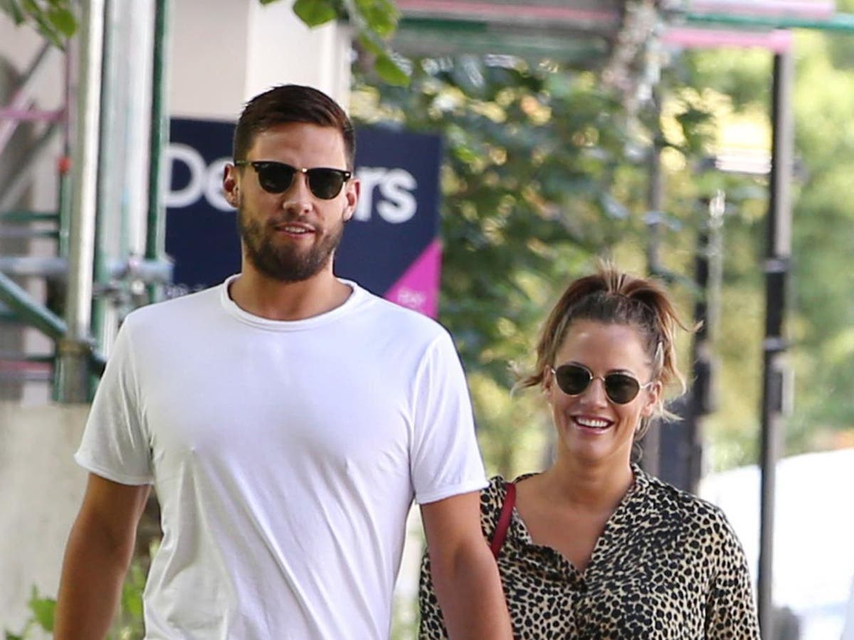 Caroline Flack met Andrew Brady by tracking him down on Instagram