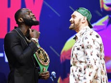 Wilder accuses Fury of tampering with gloves and demands rematch