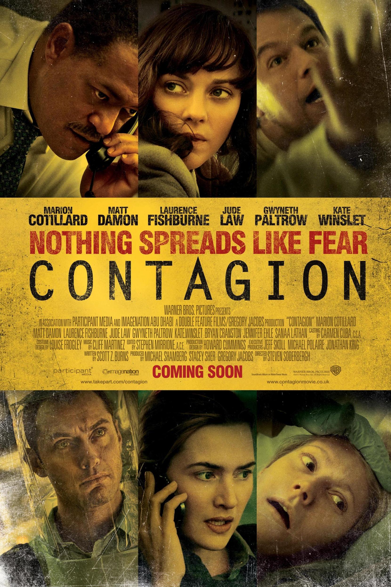 Steven Soderbergh’s 2011 thriller ‘Contagion’ has been shooting back up the streaming charts in the weeks since coronavirus hit the news (Rex)