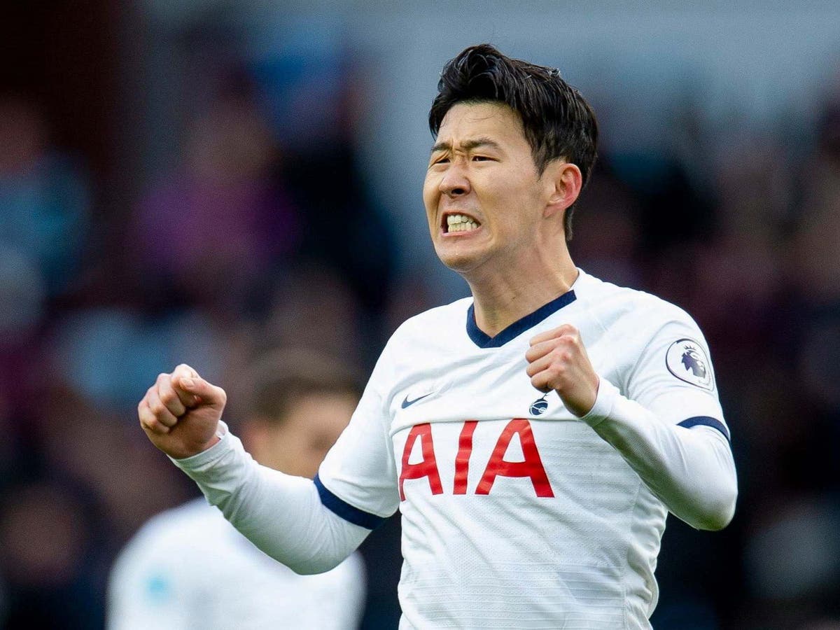 Son of a gun: Spurs striker Son Heung-min signs off with 'top