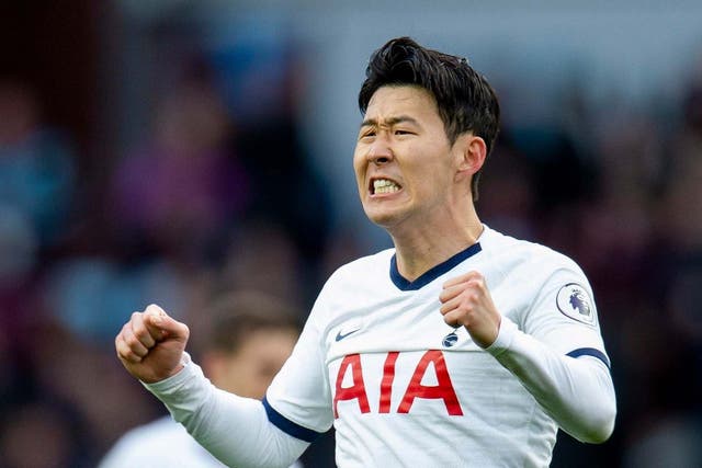 Son Heung-min suffered a fractured arm Tottenham's win over Aston Villa and will miss several weeks after surgery