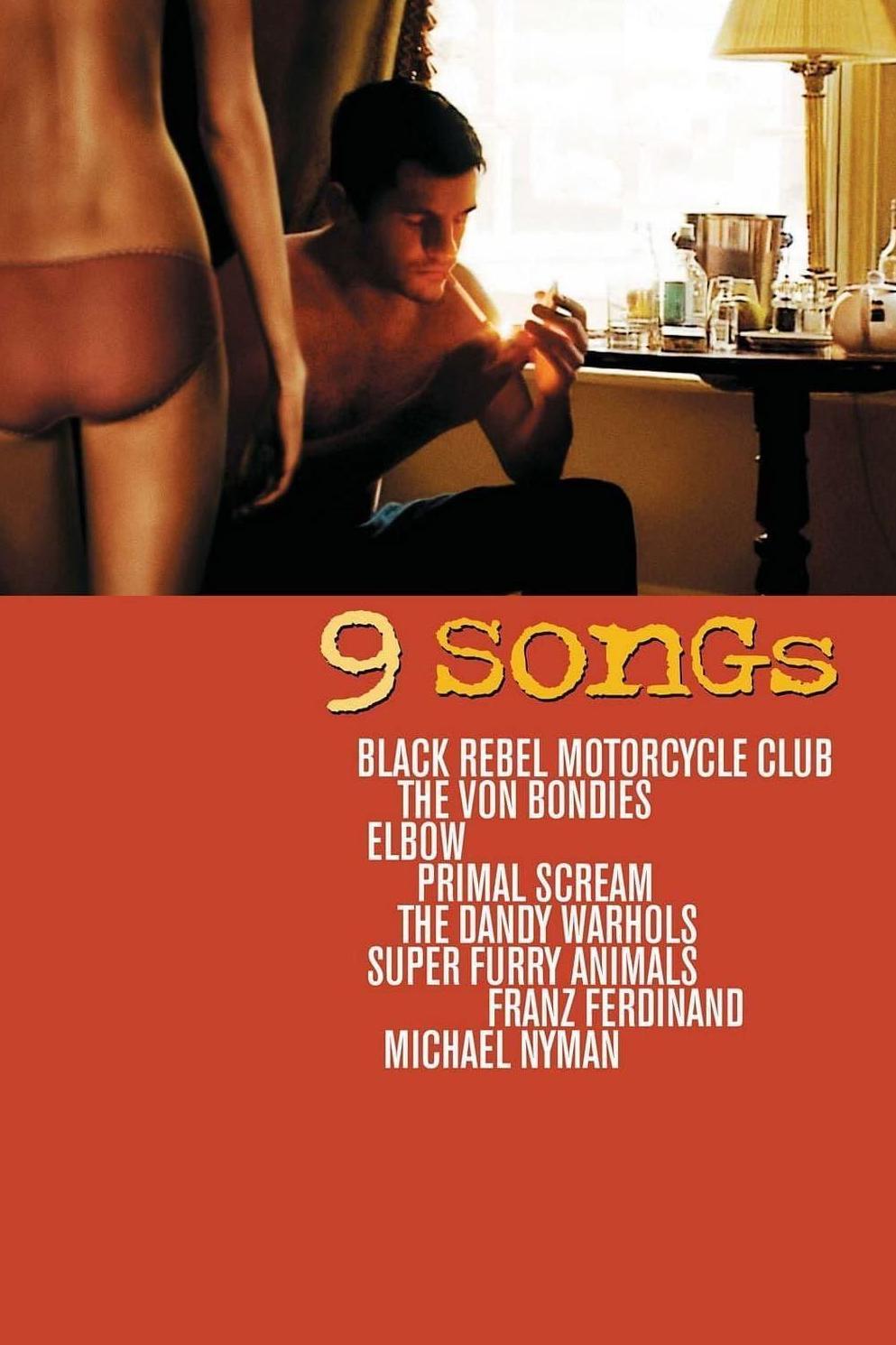 Original poster artwork for ‘9 Songs’