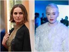 Rose McGowan says she regrets condemning Natalie Portman’s Oscar dress