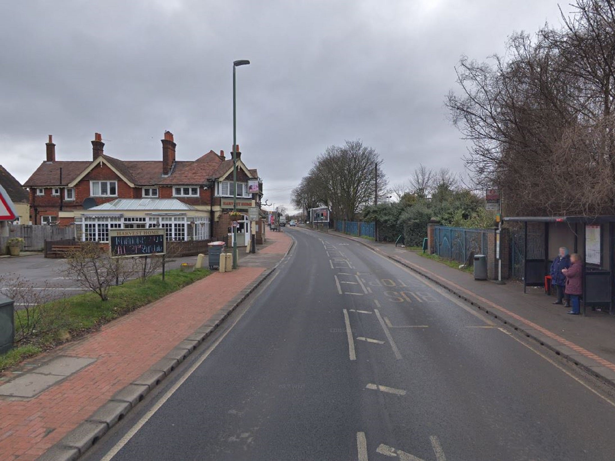 Google street view image of Beddington Lane in Sutton, south London.