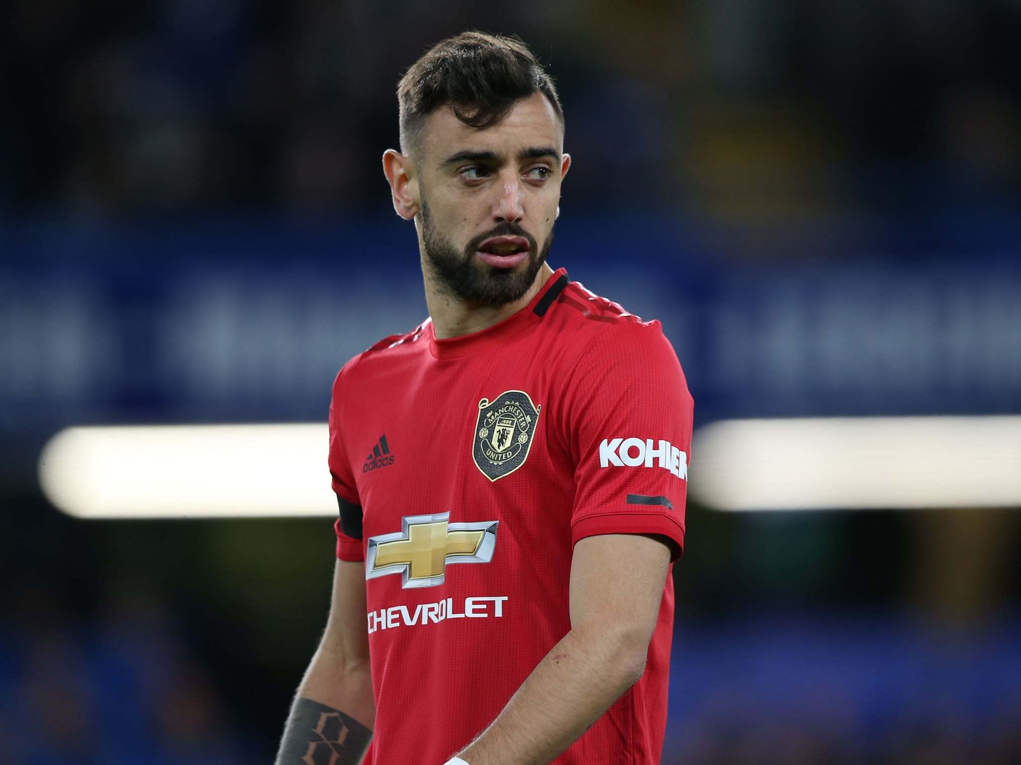 Bruno Fernandes of Manchester United