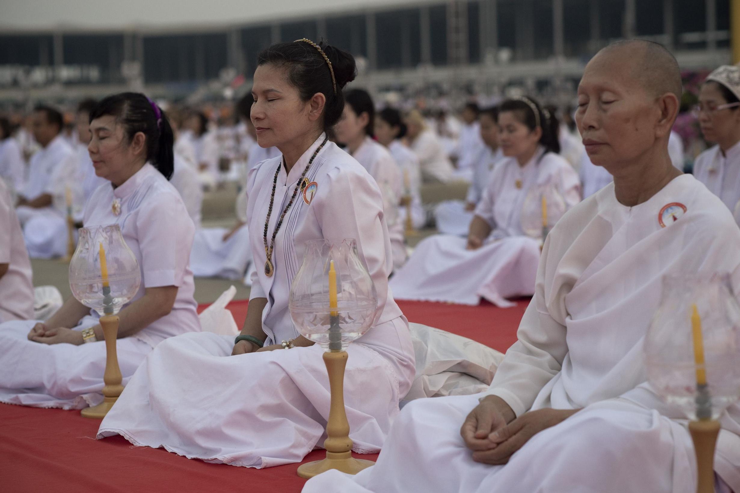 Buddhists see the beauty in death and treat it as a revered experience (AFP)