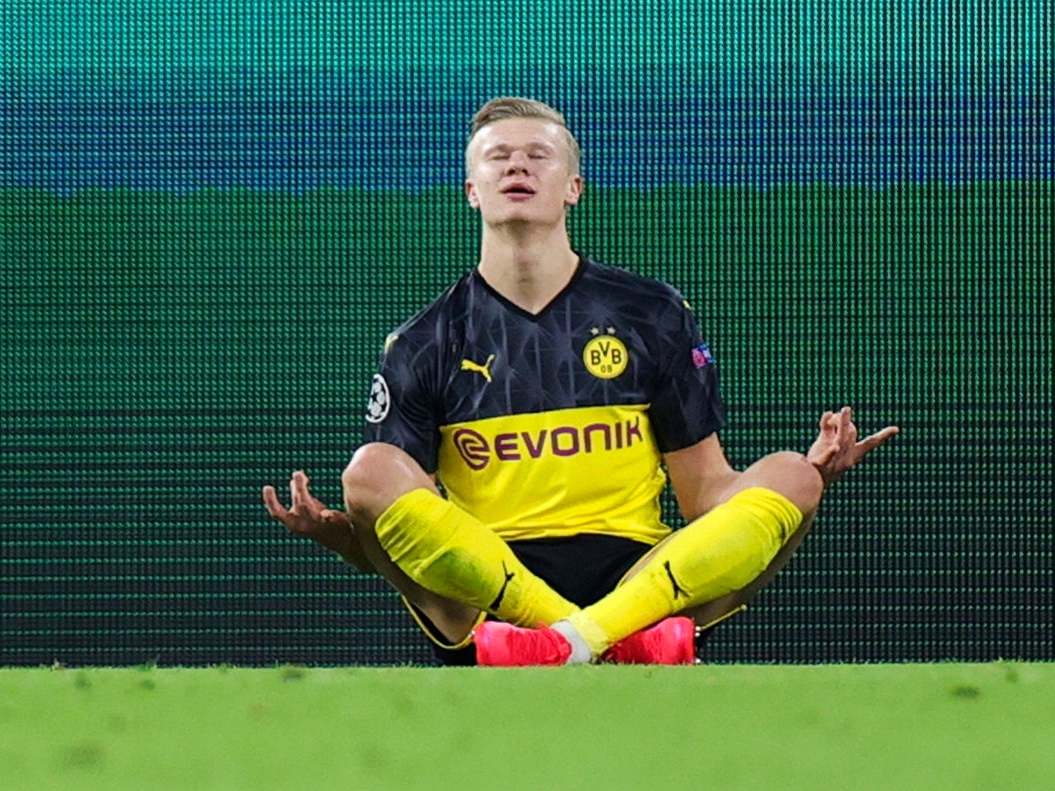 Erling Haaland Dortmund Celebration - Hd Football