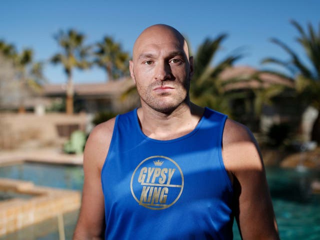 Tyson Fury is preparing for his heavyweight rematch with Deontay Wilder