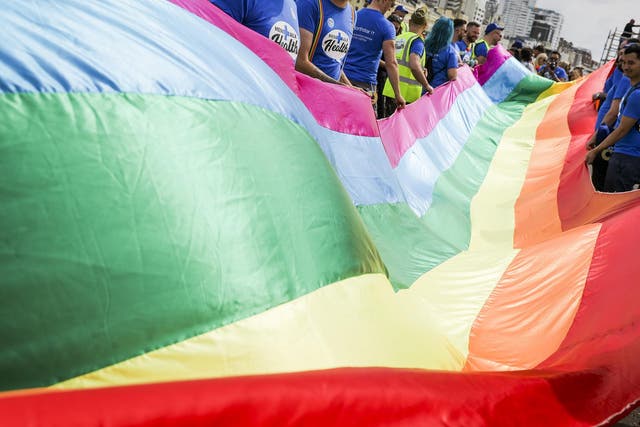 Around 300,000 people attended the annual Pride parade in Brighton last year