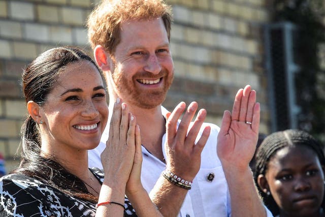 The Sussexes will split from the royal family on 31 March