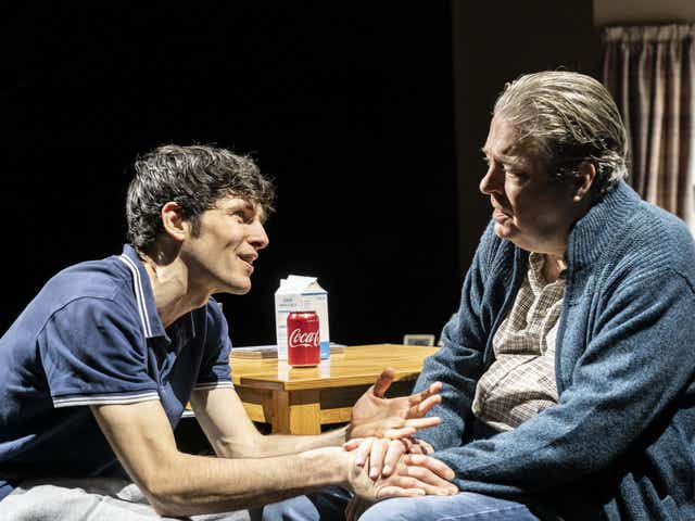 An innate sense of discomfort: Colin Morgan and Roger Allam in ‘A Number’