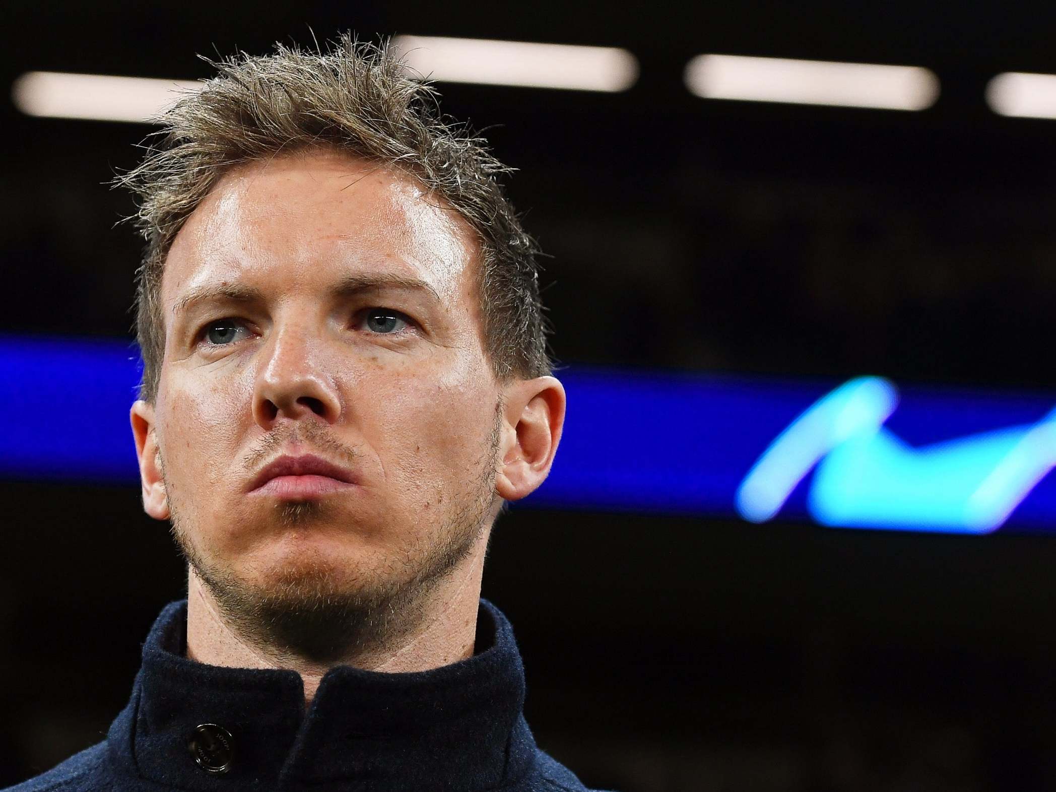 Nagelsmann embraced the challenge of a first knockout match for Leipzig