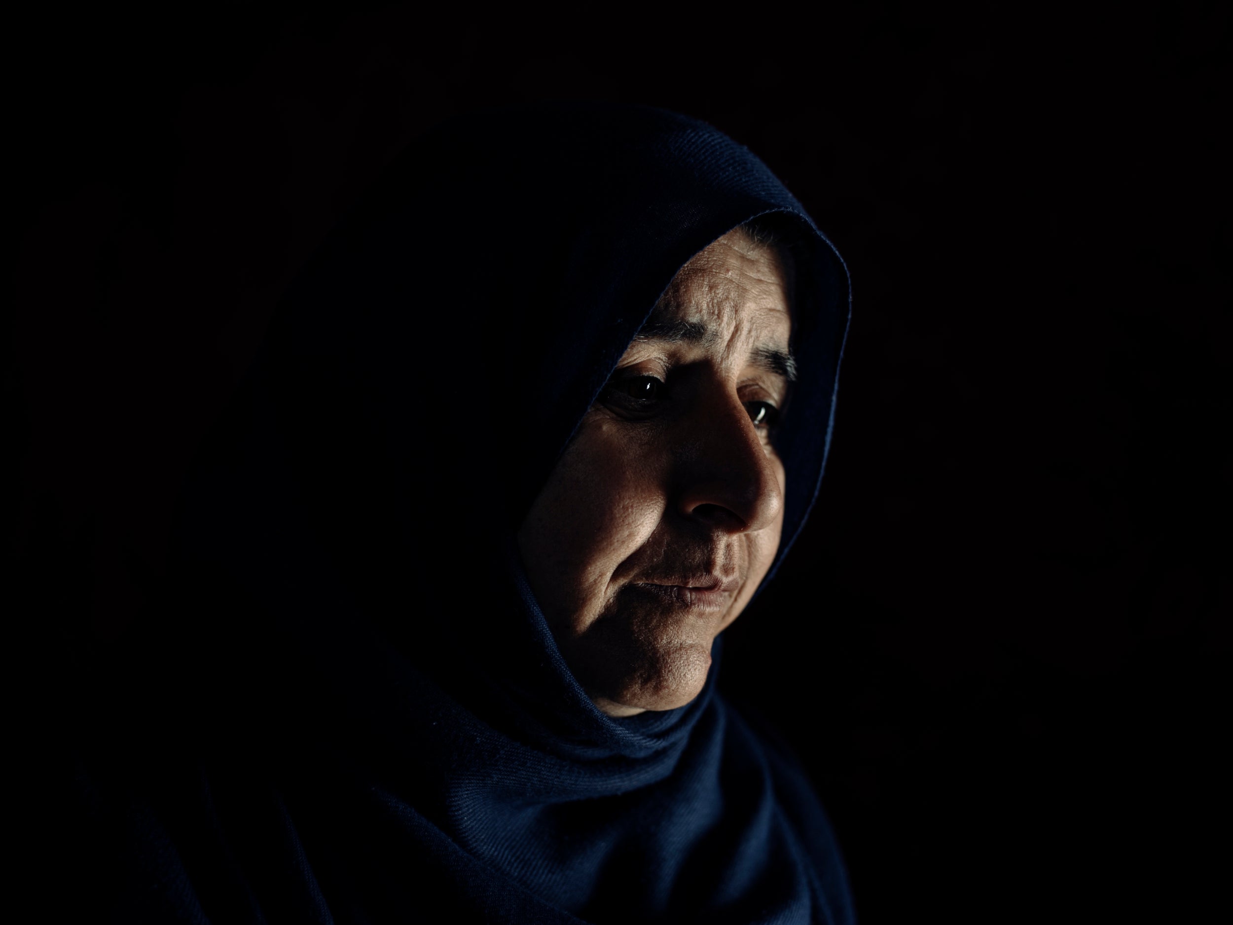 Hanan fled Syria in 2013 after air attacks shelled the rear of her house