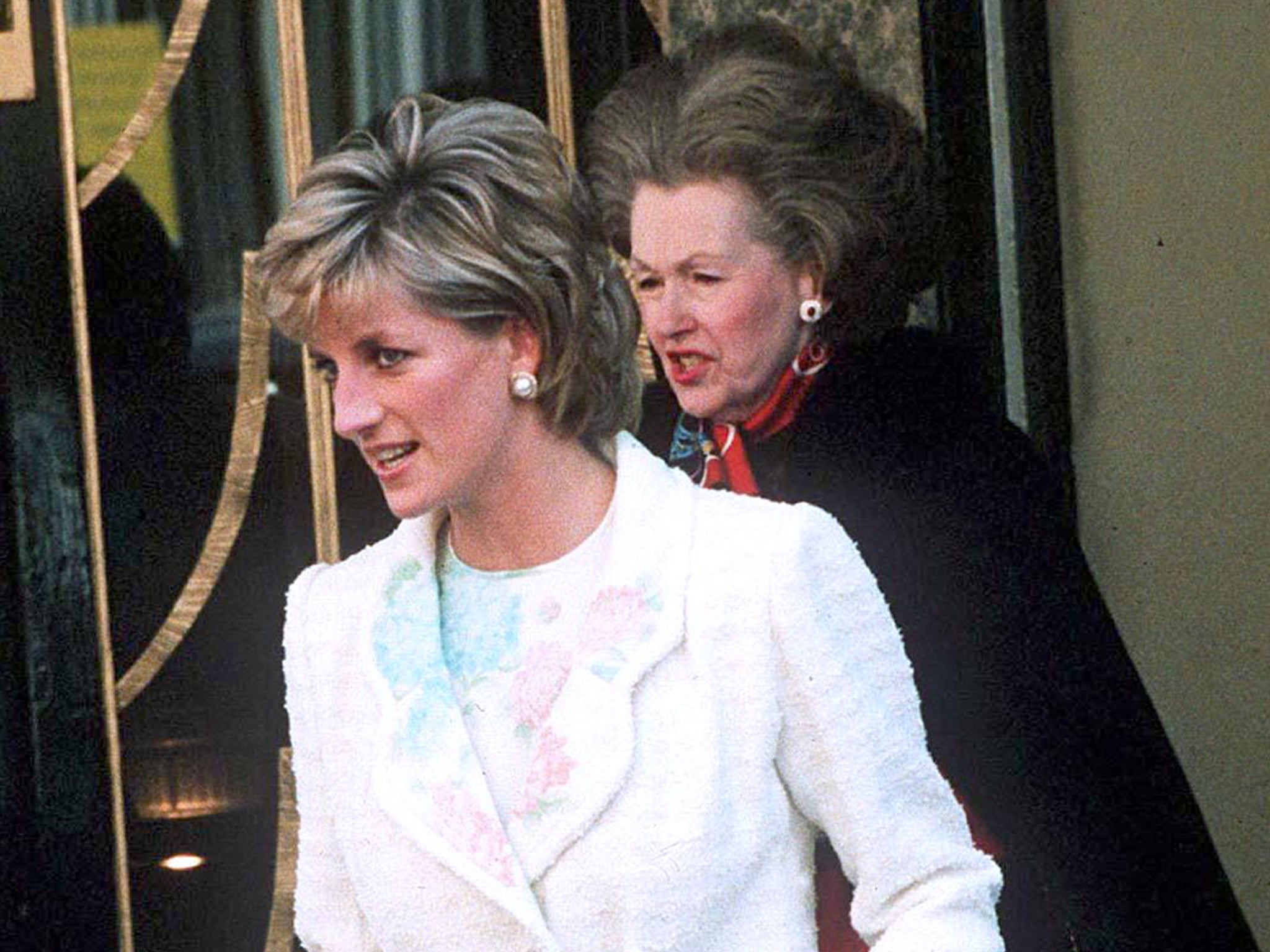 Diana, Princess of Wales with Raine Spencer, Countess Spencer