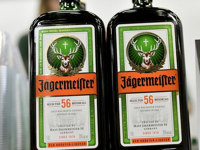<p>Jagermeister is a digestif liqueur that has an alcohol by volume of 35 per cent</p>