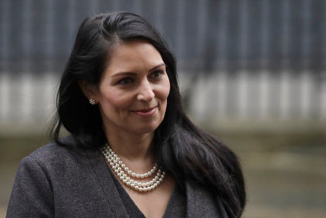 The letter was addressed to home secretary Priti Patel