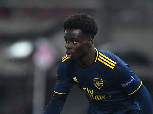 Saka is impressing at Arsenal out of position