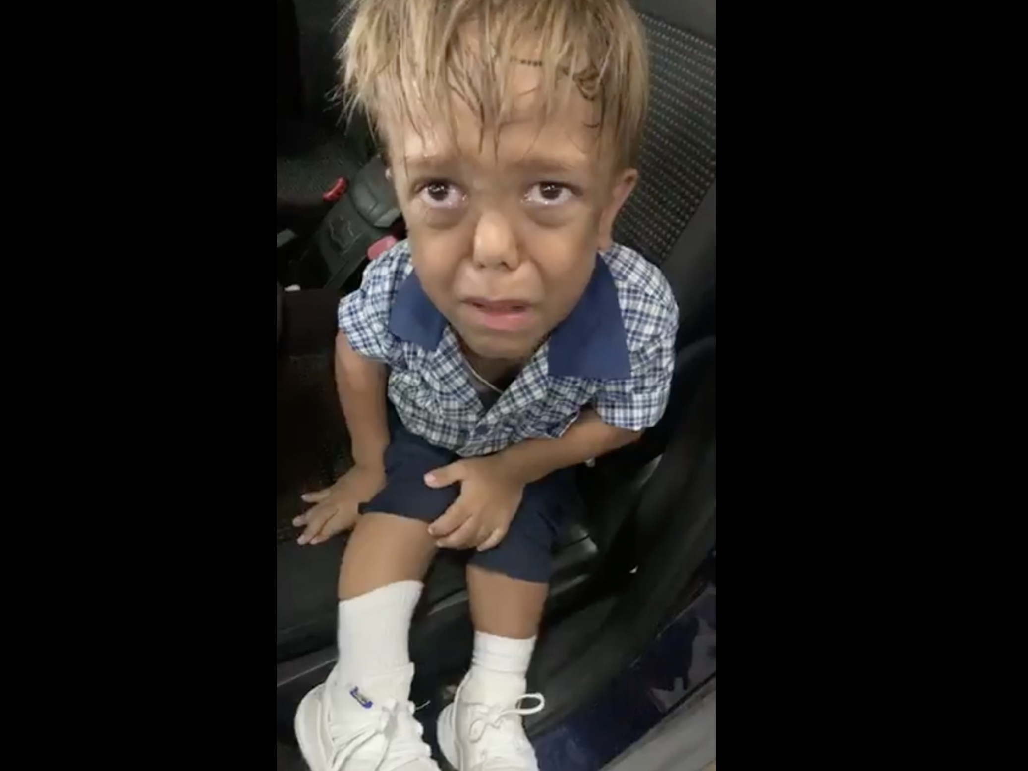 Footage of nine-year-old Quaden Bayles went viral after his mother shared a video of him in tears to highlight the consequences of bullying?(Facebook: Yarracka Bayles)