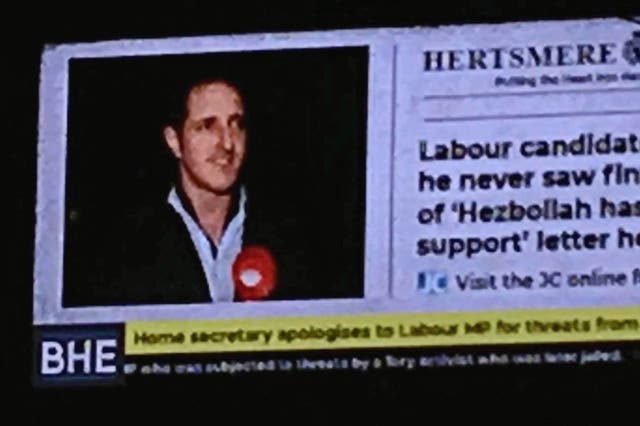 <p>‘When you see your face on a screen at the local railway station next to the word Hezbollah, as a Jewish person that cuts you in half’</p>