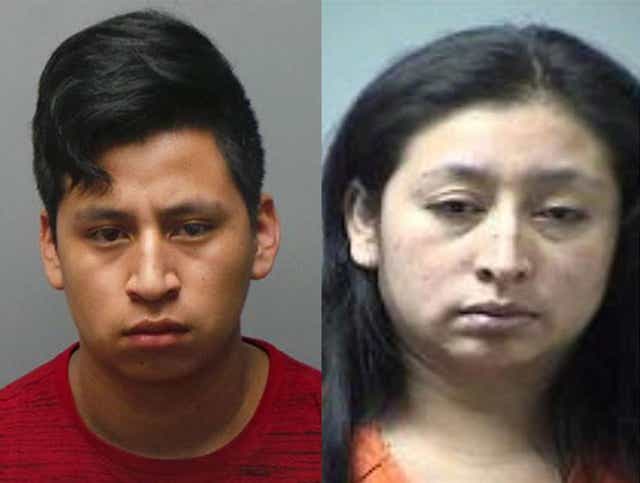 A 17-year-old boy and a woman arrested under multiple charges including child endangerment statutory rape and statutory sodomy of a child younger than 12
