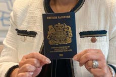 Blue passports to be issued from next month