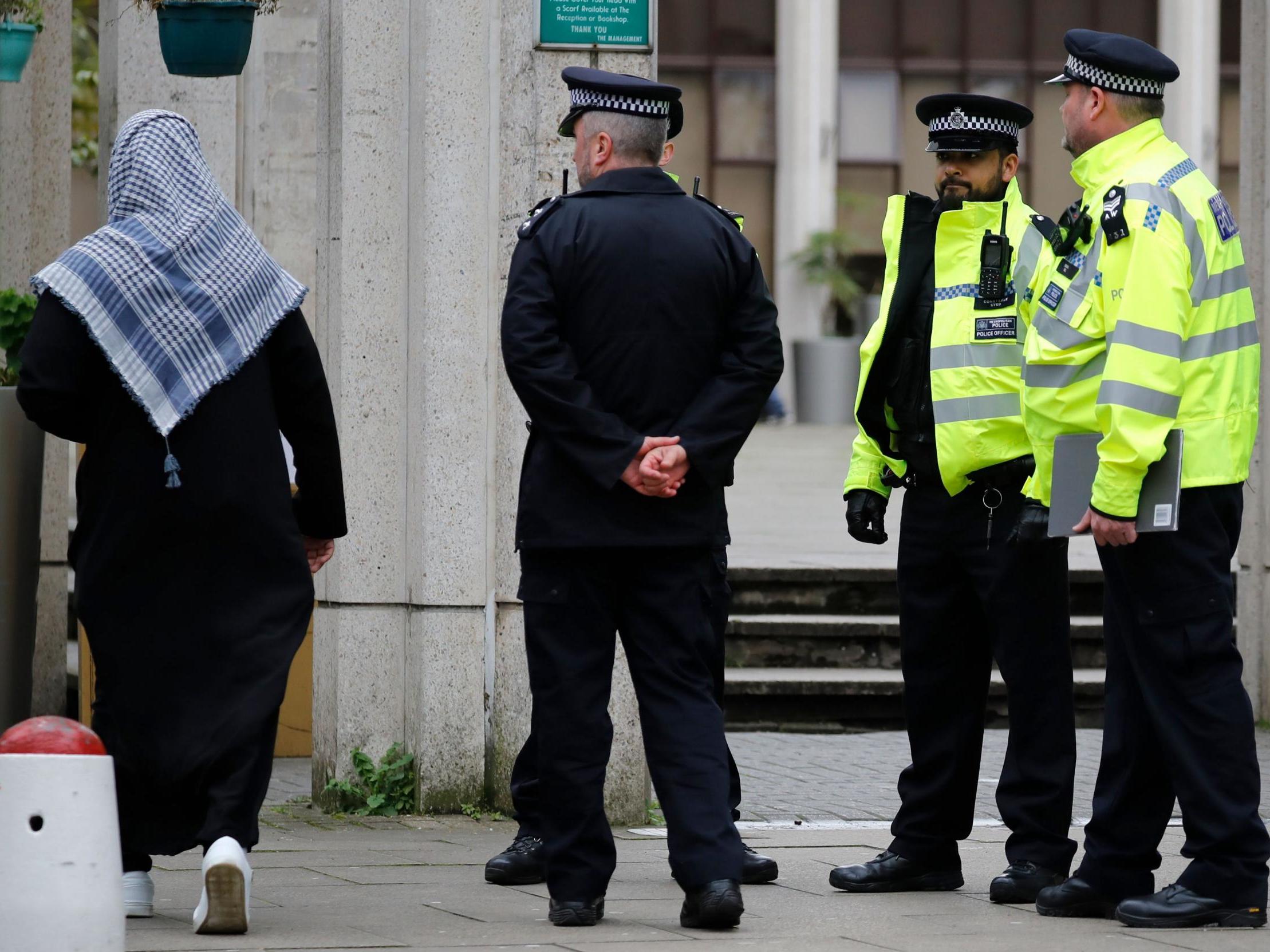 Man charged over London mosque stabbing