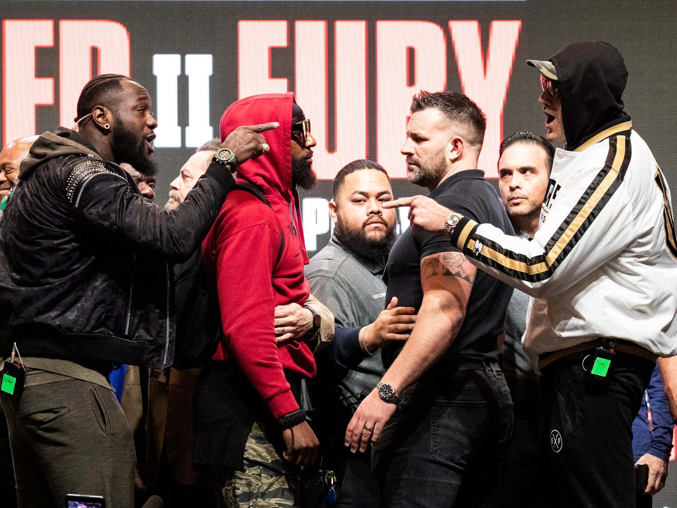 Deontay Wilder and Tyson Fury meet in rare and truly unpredictable fight