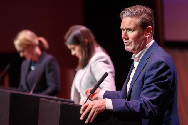 Starmer is the favourite to take over from Corbyn
