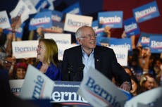 Bernie Sanders attacks Trump over ‘greed, corruption and lies’