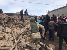 At least nine people killed in Turkey earthquake