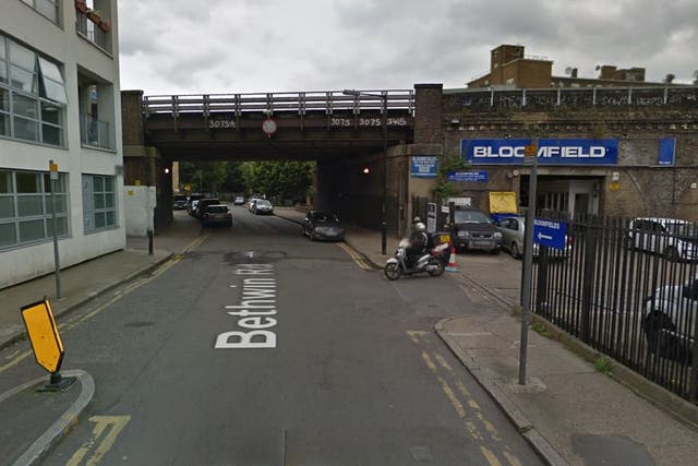 Google street view image of Bethwin Road in Camberwell, southeast London.