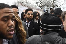 Jussie Smollett pleads not guilty to staging racist and homophobic attack on himself