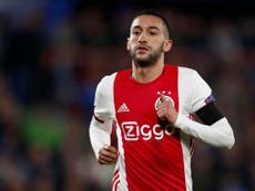 Ziyech reveals how Lampard persuaded him to join Chelsea