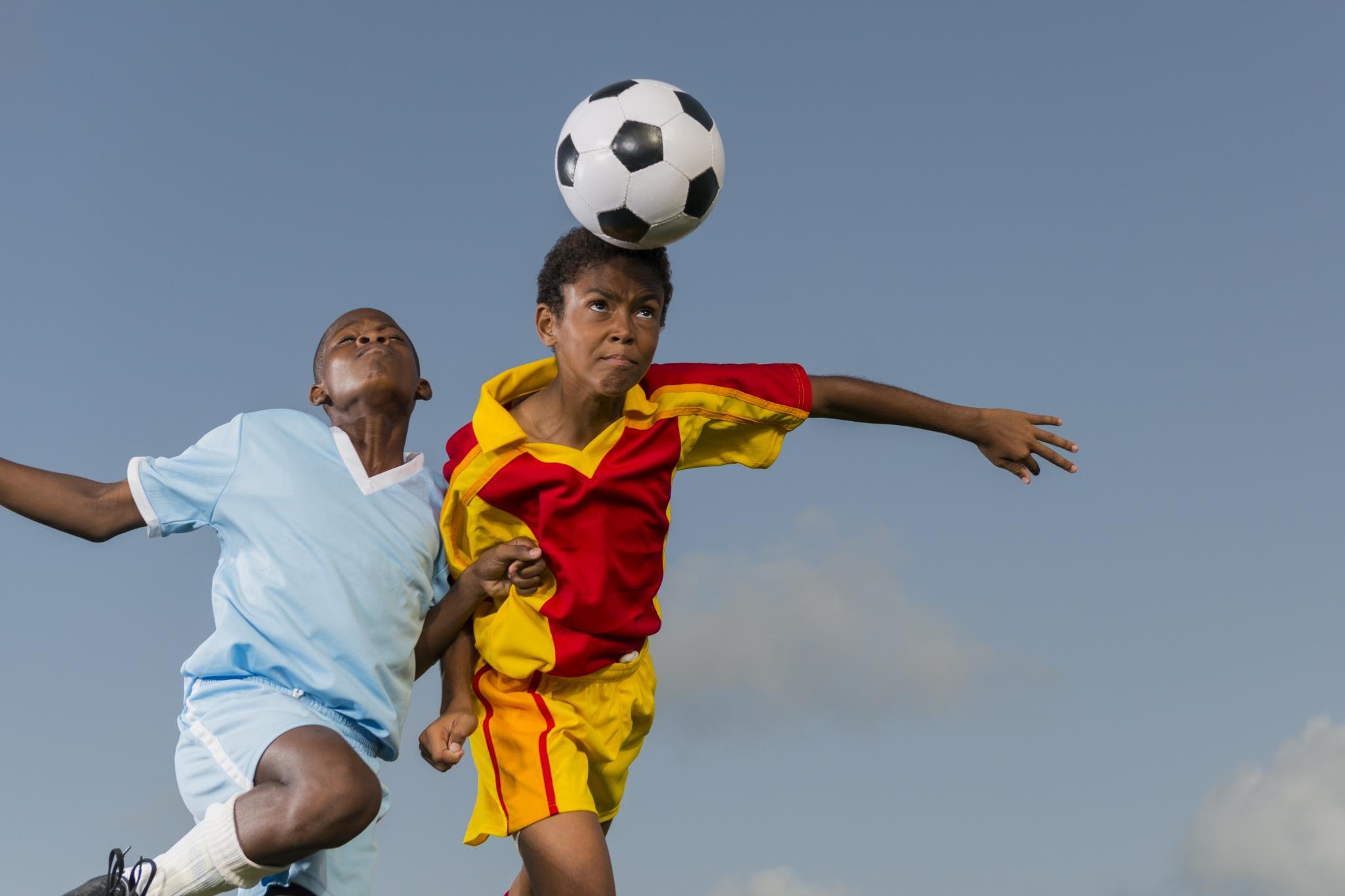 Under-12s can still head the ball in matches