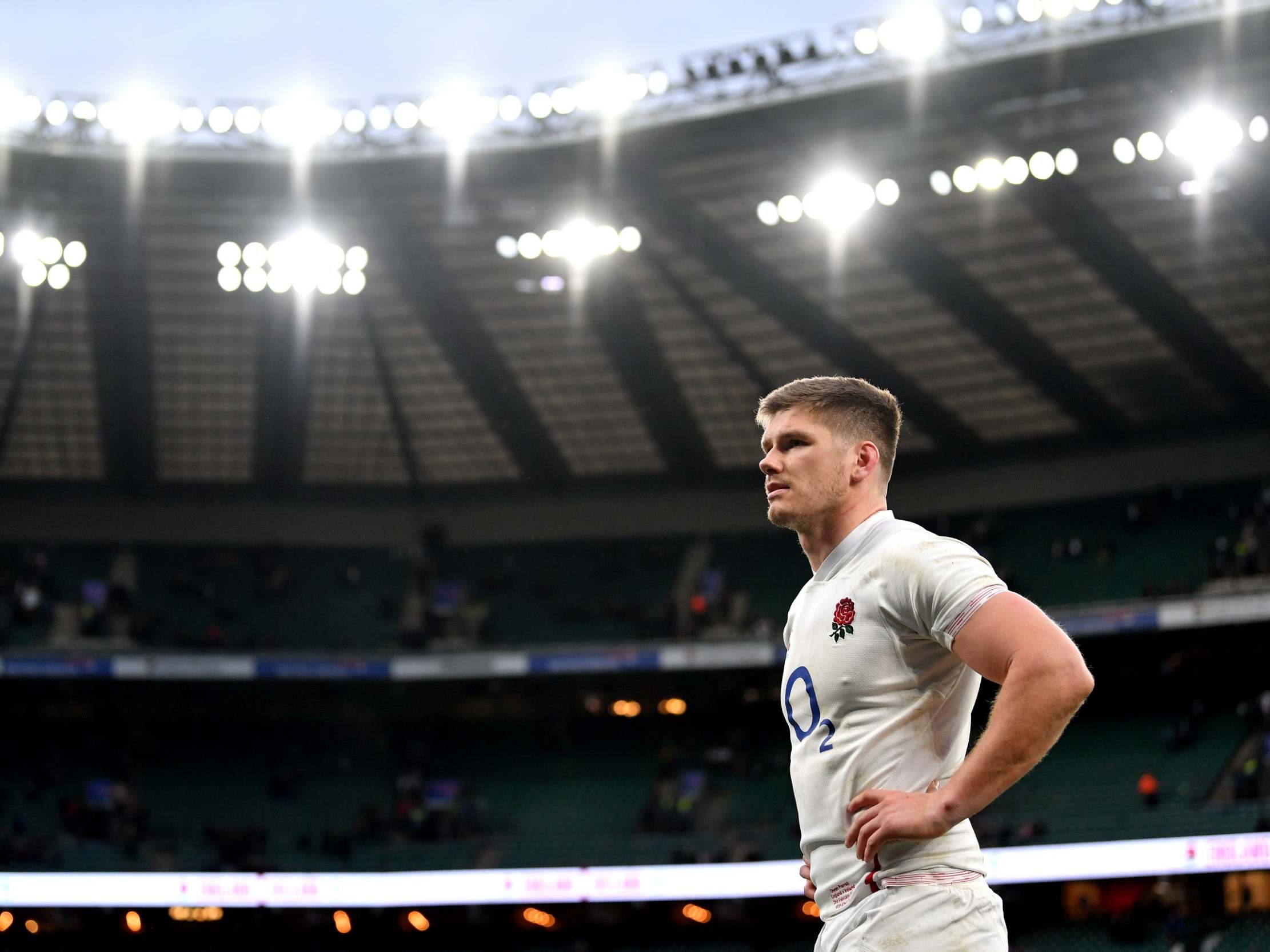 Owen Farrell was praised by Eddie Jones for his captaincy skills in England’s win over Ireland