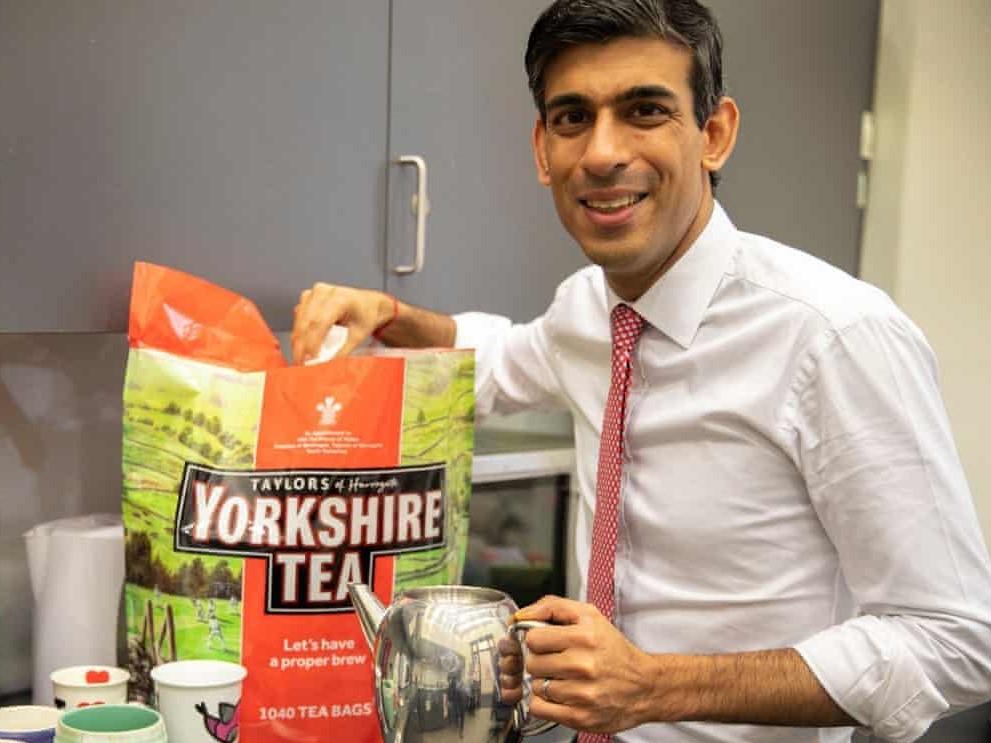 Yorkshire Tea distances itself from Tory chancellor after photo posted online: &apos;We weren&apos;t asked or involved&apos;