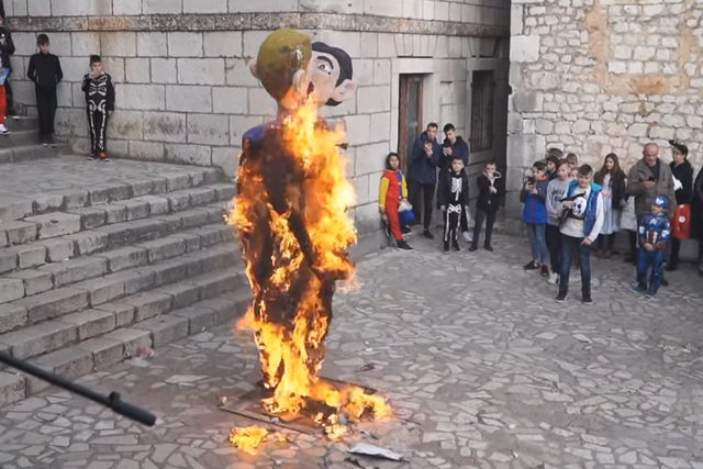 President Zoran Milanovic has joined activists in expressing outrage at an apparently homophobic effigy burning