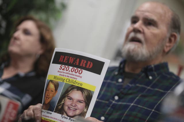 Kay and Larry Woodcock are offering $20,000 for information on missing children Joshua Vallow and Tylee Ryan. The children have been missing since September