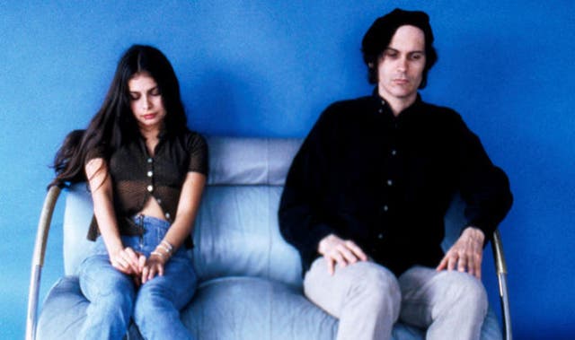 Hope Sandoval and David Roback in a promotional image for Mazzy Star