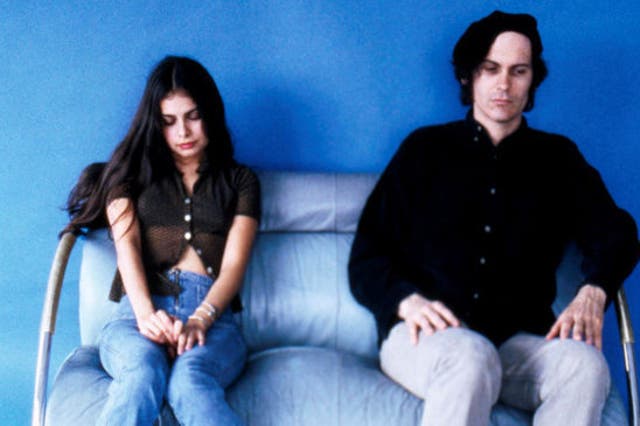 Hope Sandoval and David Roback in a promotional image for Mazzy Star